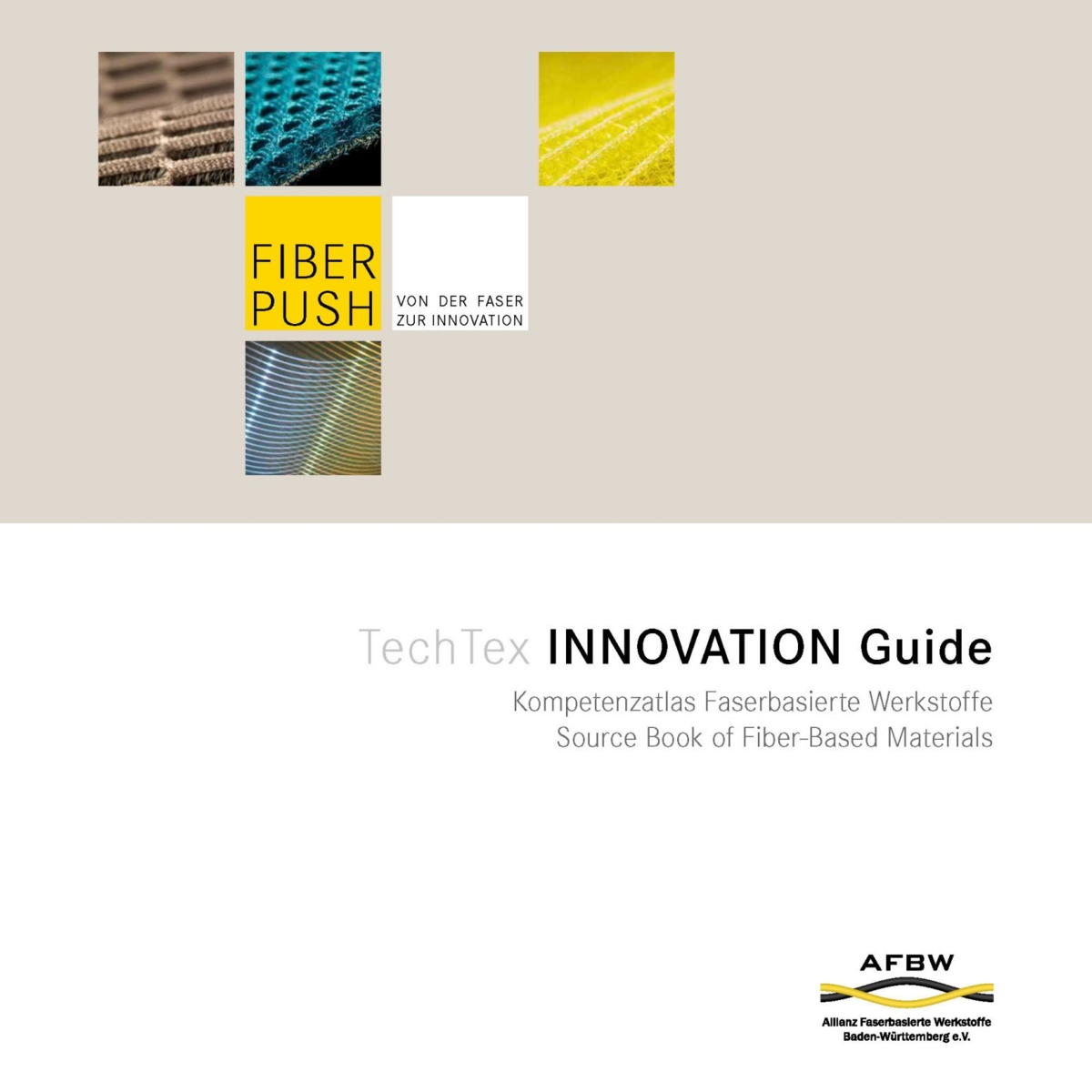 Die Broschüre "Techtex Innovation Guide" - als Download