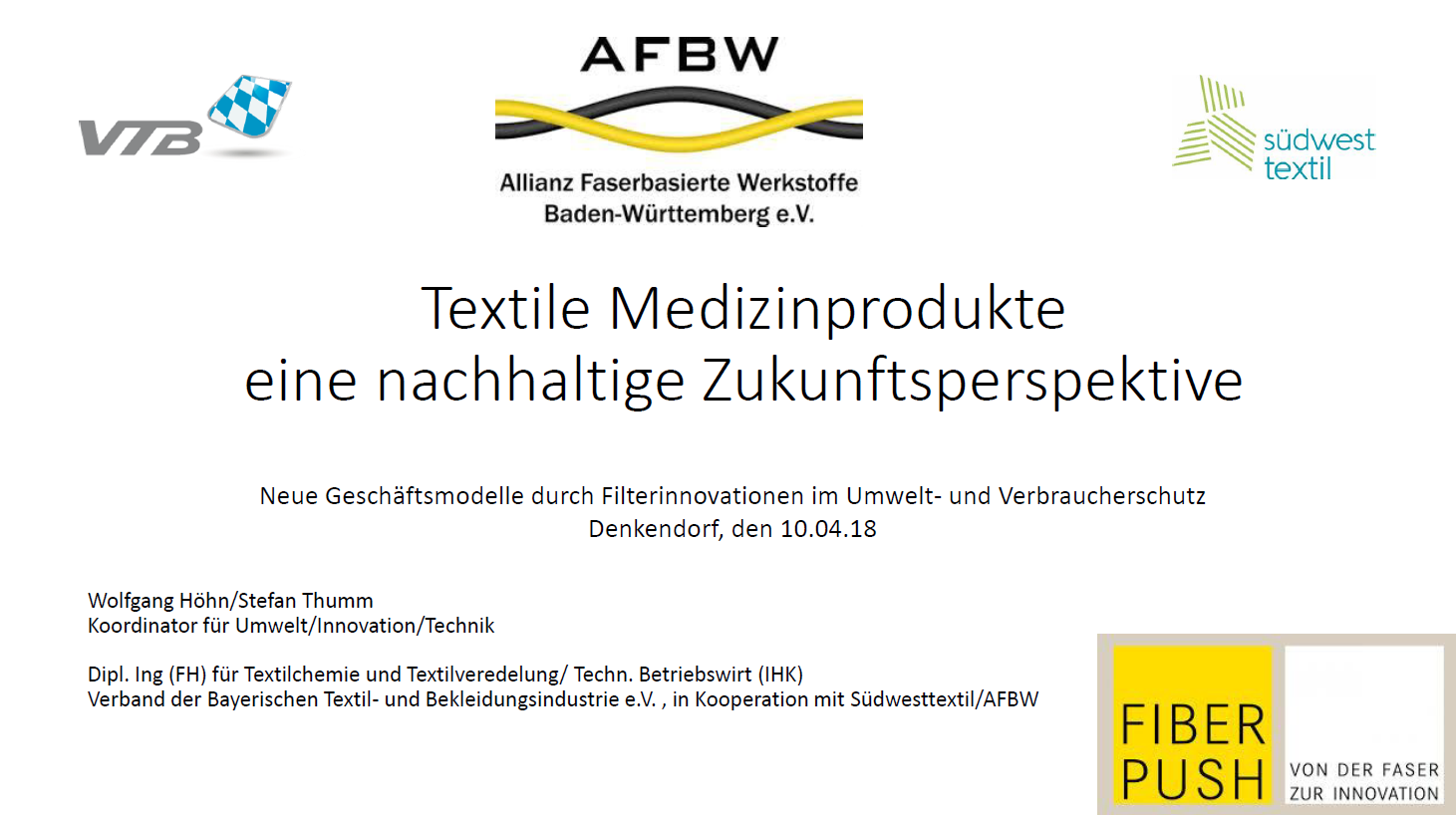 Fact Sheet Textile Medizinprodukte