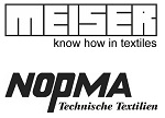 Logo der Carl Meiser GmbH & Co. KG & Logo NOPMA Technische Textilien